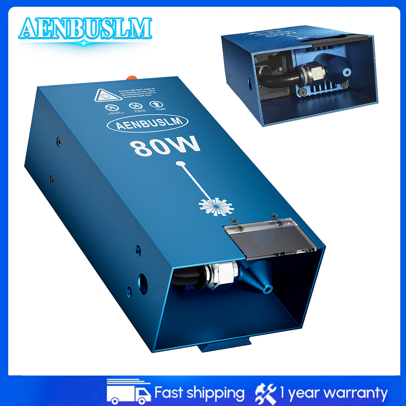 Air Assist Pump Laser - AENBUSLM Лазерный модуль 80 Вт с