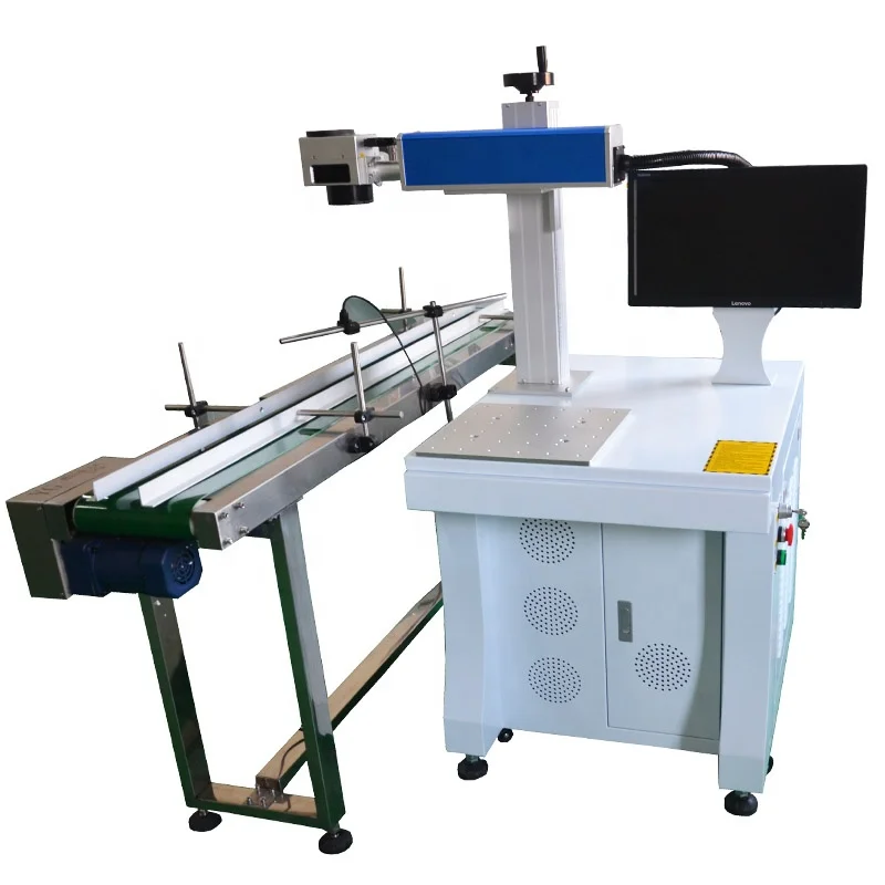 Laser Marking Machine - Волоконный лазерный маркиратор 2026 с конвейерной