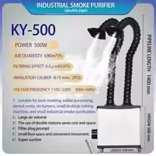 Fume Extractor Laser - Портативный дымоуловитель для лазерной резки, экстрактор