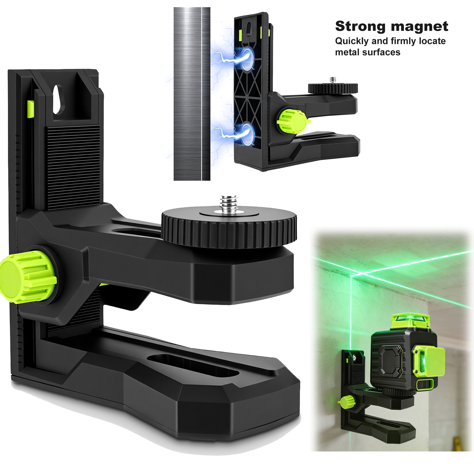 Industrial Laser Alignment Tool - Магнитное L-образное основание для лазерного уровня,