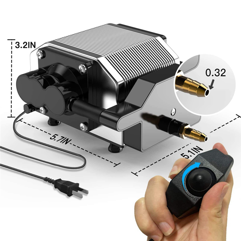 Air Assist Pump Laser - Качественный лазерный воздушный насос 30 л/мин,