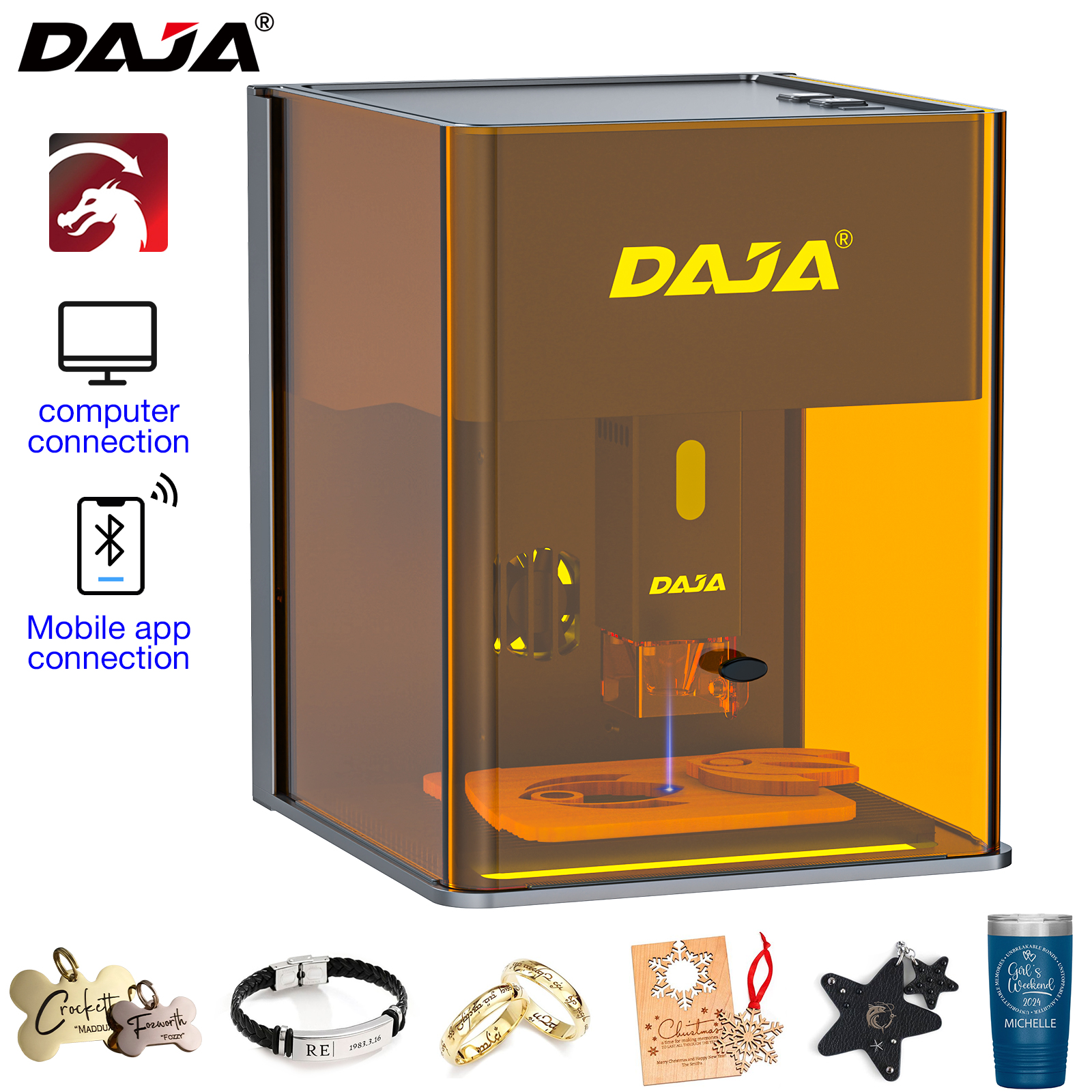 DAJA DJ6 Pro Мини-лазерный гра – обзор и цена Industrial Laser Technology