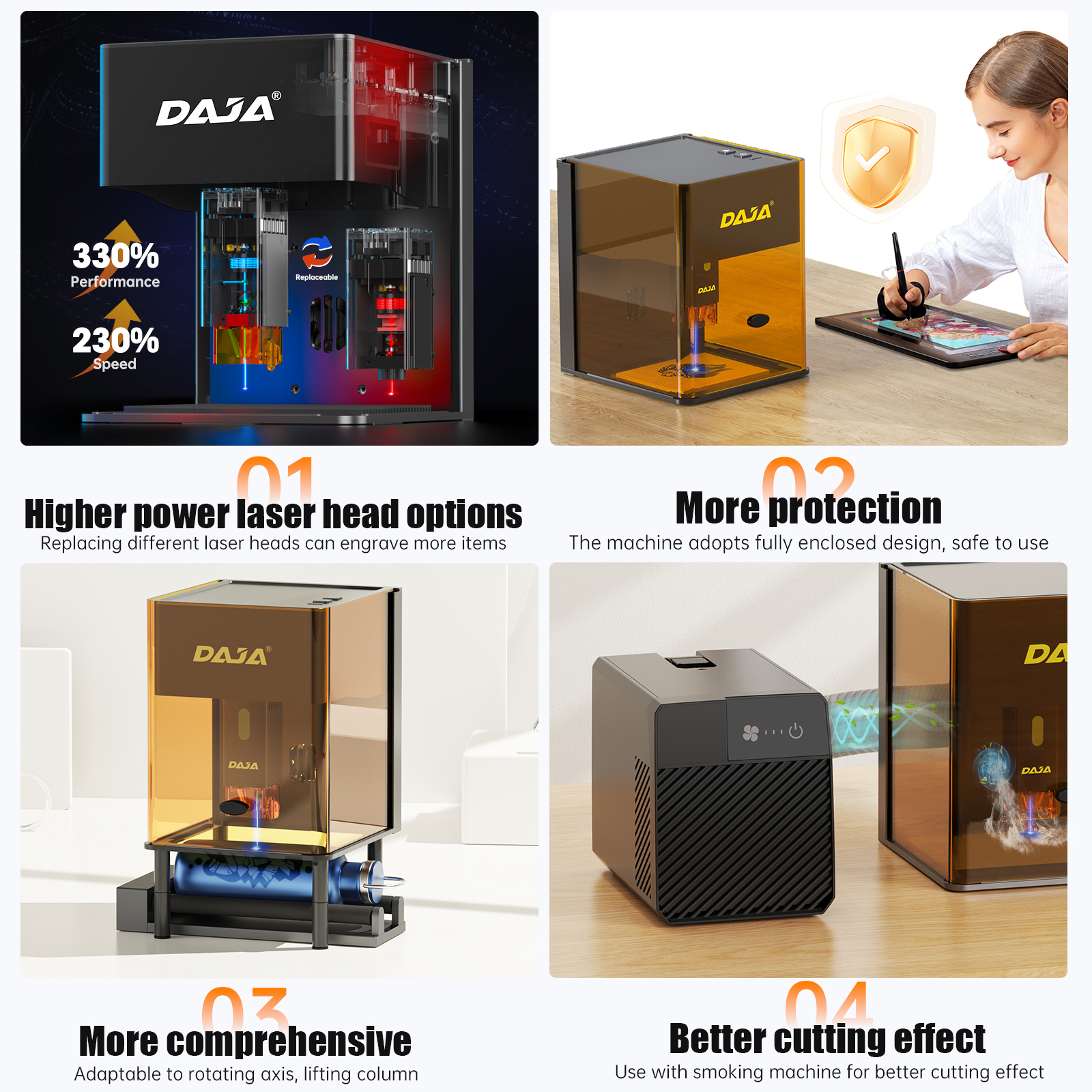 DAJA DJ6 Pro Мини-лазерный гра – обзор и цена Industrial Laser Technology