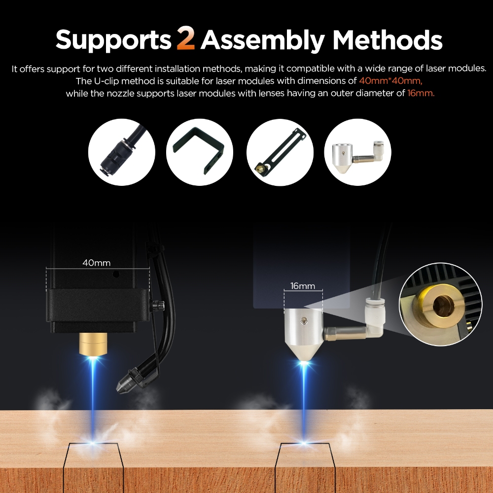 Лазерный воздушный насос ACMER – обзор и цена Air Assist Pump Laser