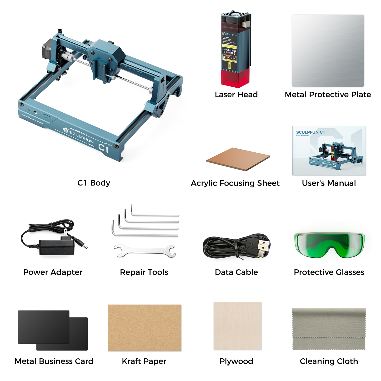 Лазерный гравер Sculpfun 3W C1 – обзор и цена Industrial Laser Engraving Machine