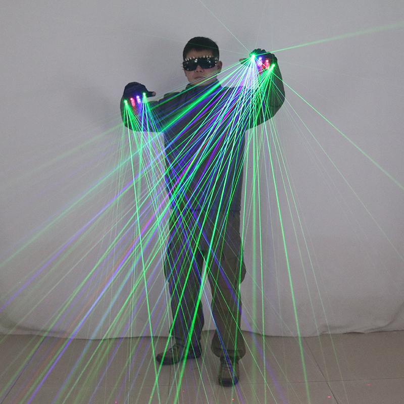 Лазерные перчатки RGB для вече – обзор и цена Industrial Laser Beam