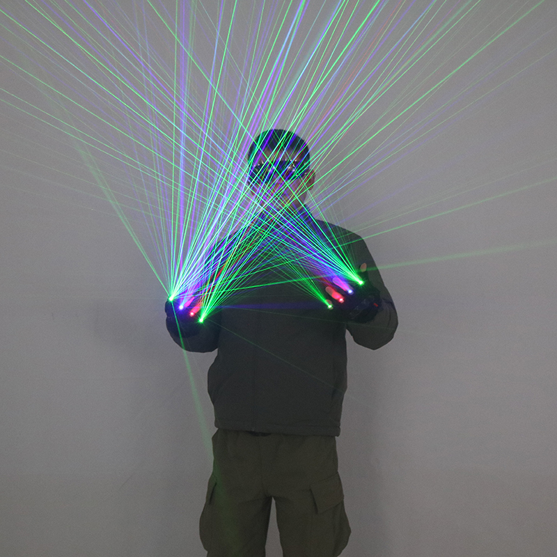 Лазерные перчатки RGB для вече – обзор и цена Industrial Laser Beam