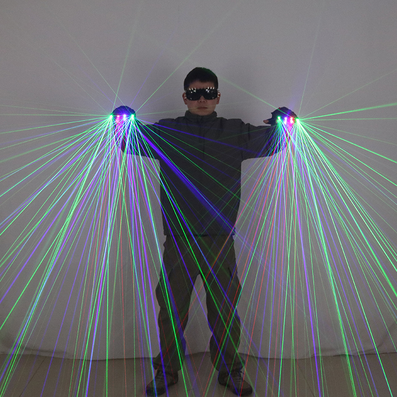Лазерные перчатки RGB для вече – обзор и цена Industrial Laser Beam