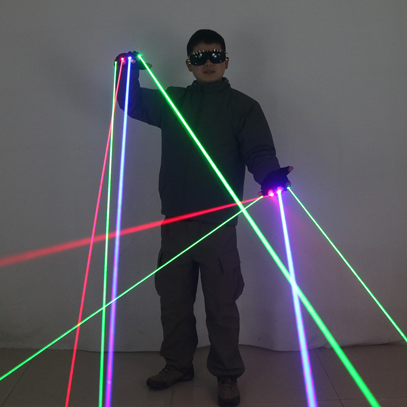 Лазерные перчатки RGB для вече – обзор и цена Industrial Laser Beam