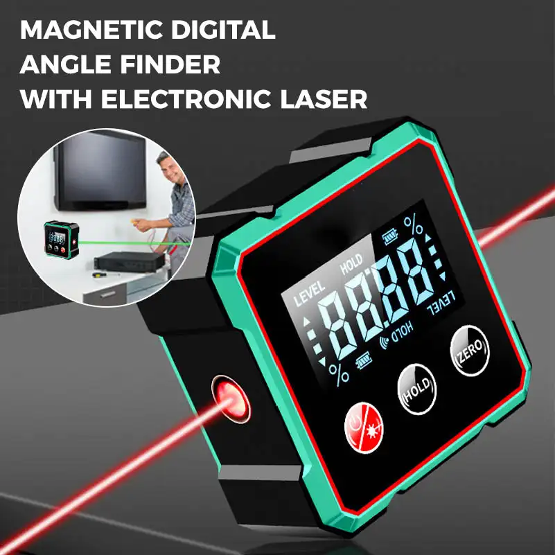 Магнитный цифровой угломер с э – обзор и цена Industrial Laser Alignment Tool