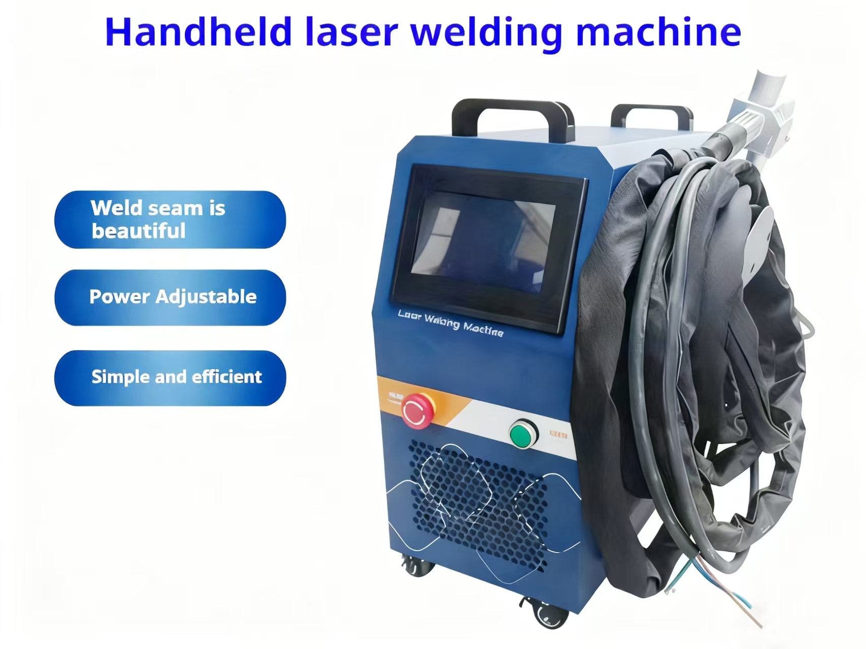 Ручной лазерный сварочный аппа – обзор и цена Industrial Laser Welding Machine