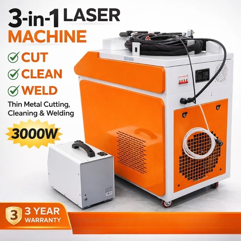 Сварочный аппарат 3-в-1: лазер – обзор и цена Industrial Laser Welding Machine