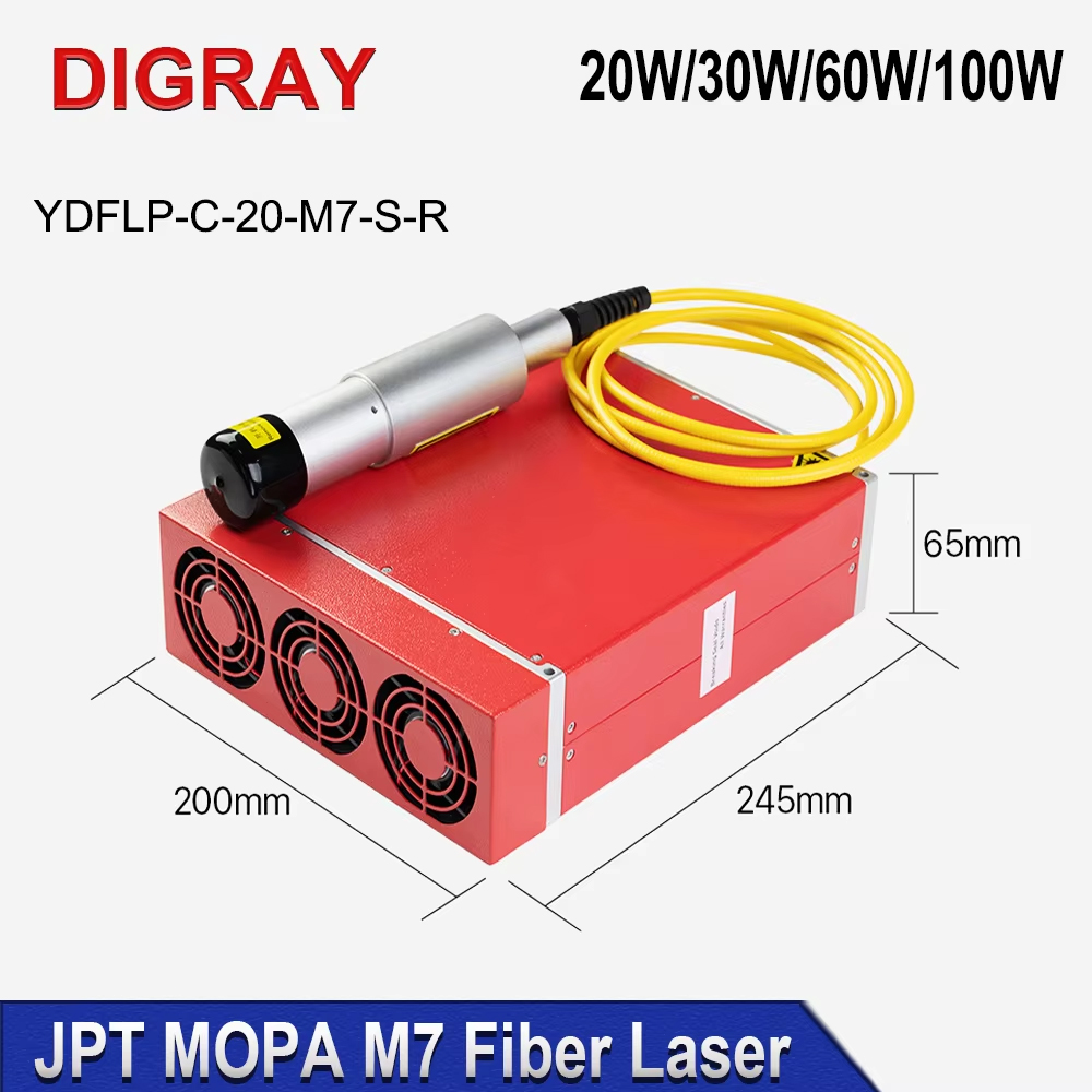 DIGRAY JPT MOPA M7 Импульсный  – обзор и цена Laser Marking Machine