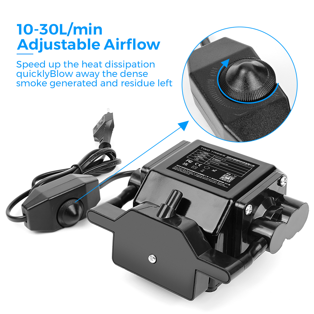Воздушный компрессор TwoTrees  – обзор и цена Air Assist Pump Laser
