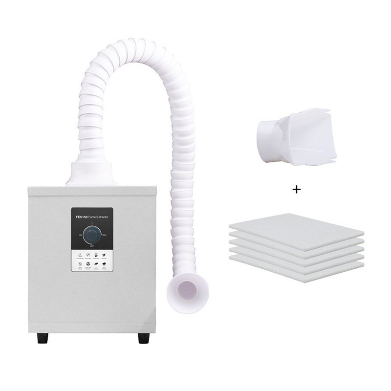 Экстрактор дыма для пайки FES1 – обзор и цена Fume Extractor Laser