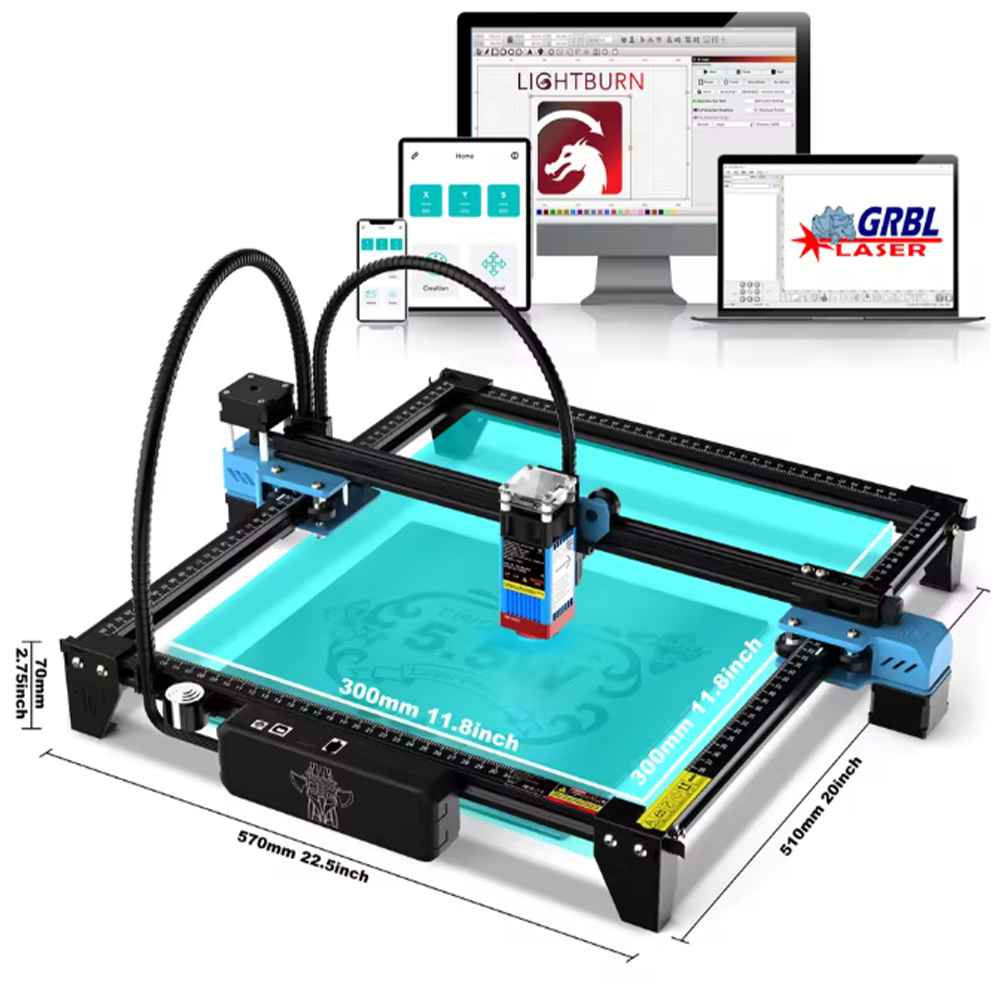 TwoTrees TTS-55 Pro/TTS-10 Pro – обзор и цена Laser Marking Machine