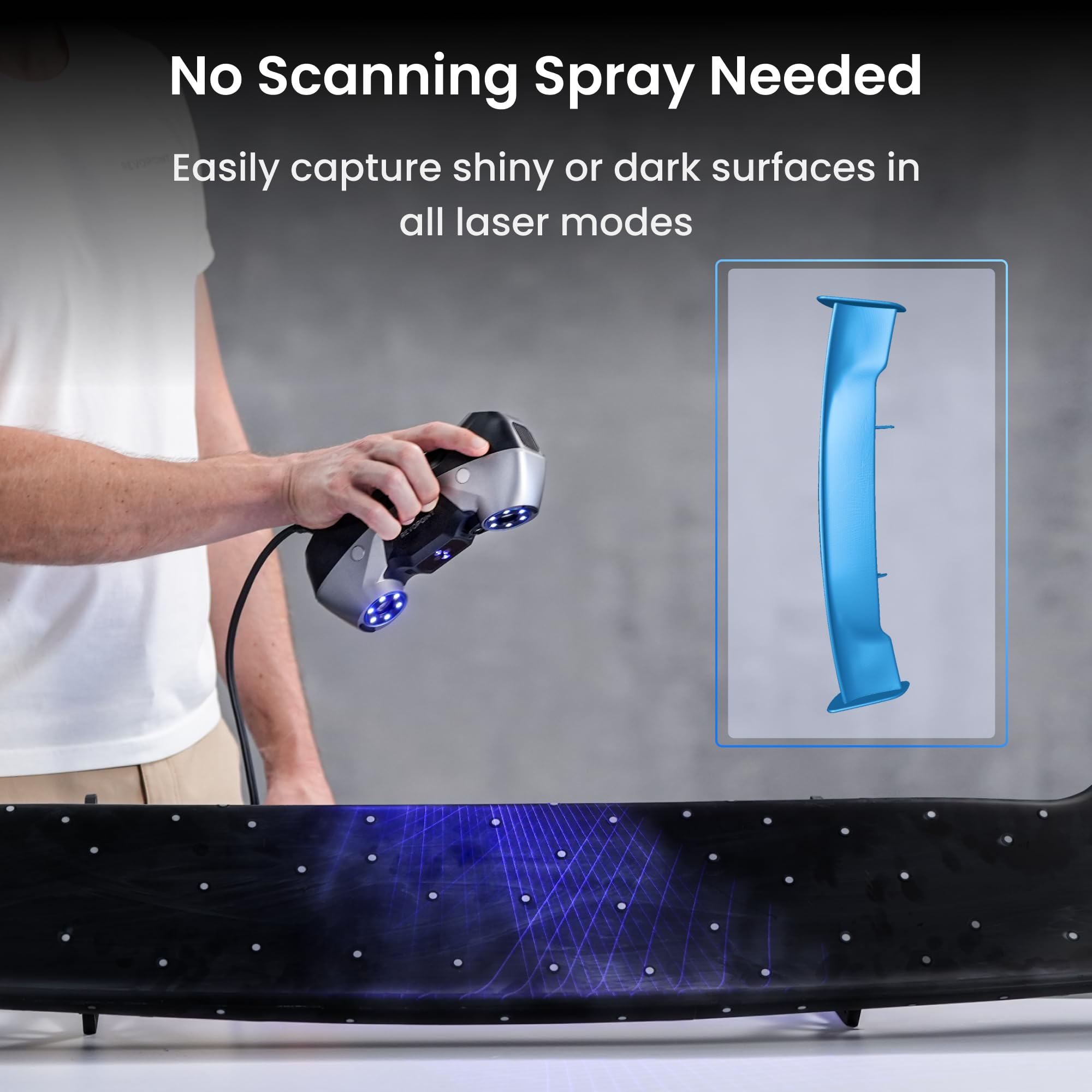 3D-сканер Revopoint MetroY Pro – обзор и цена Industrial Laser Printing