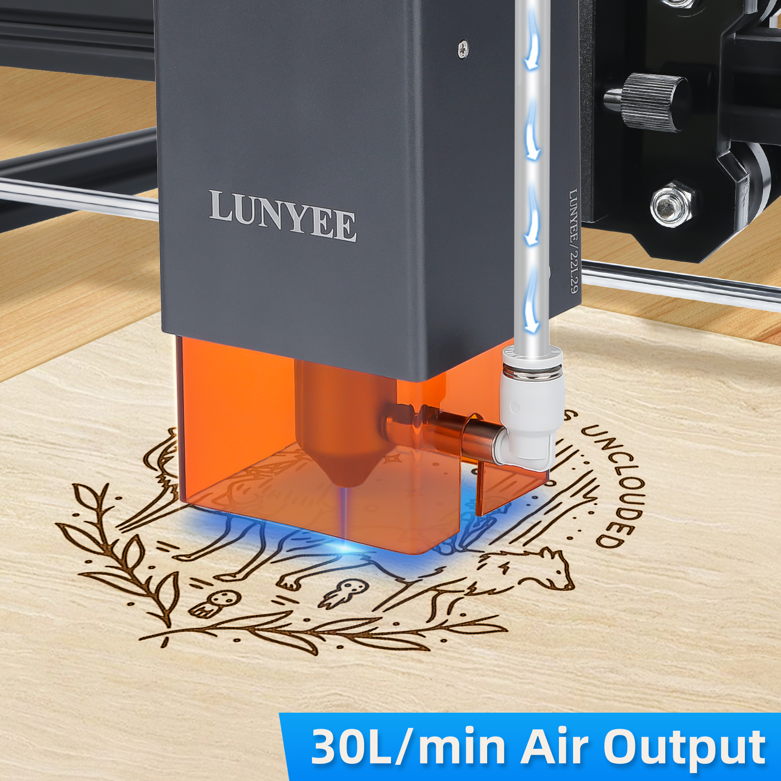 Пневмопомпа (воздушный насос)  – обзор и цена Air Assist Pump Laser