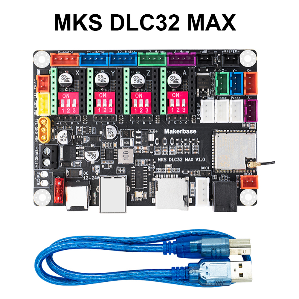 Makerbase MKS DLC32 MAX TMC220 – обзор и цена Industrial Laser Engraving Machine